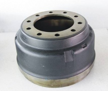 Heavy duty sand casting brake drum for trailer
