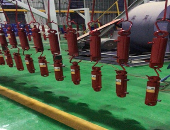 Hydraulic cylinders for sanitation vehicles