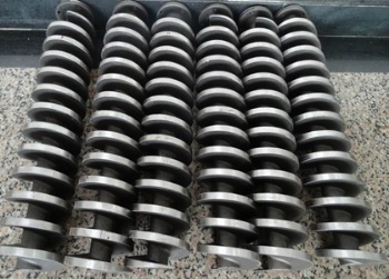 Lost wax steel investment casting
