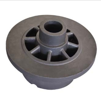 Investment cast steel impeller